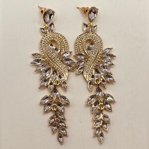 Earrings for women imitation diamond design